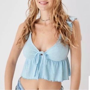 American Eagle V-Neck Keyhole Tank Top